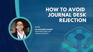 How to Avoid Journal Desk Rejection [English]