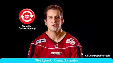Pepsi Refresh Project CFL Challenge -- Wes Lysack