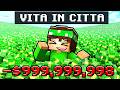 HO SPESO TUTTI I SOLDI SINDACALI nella VITA IN CITTÀ REMAKE su MINECRAFT!