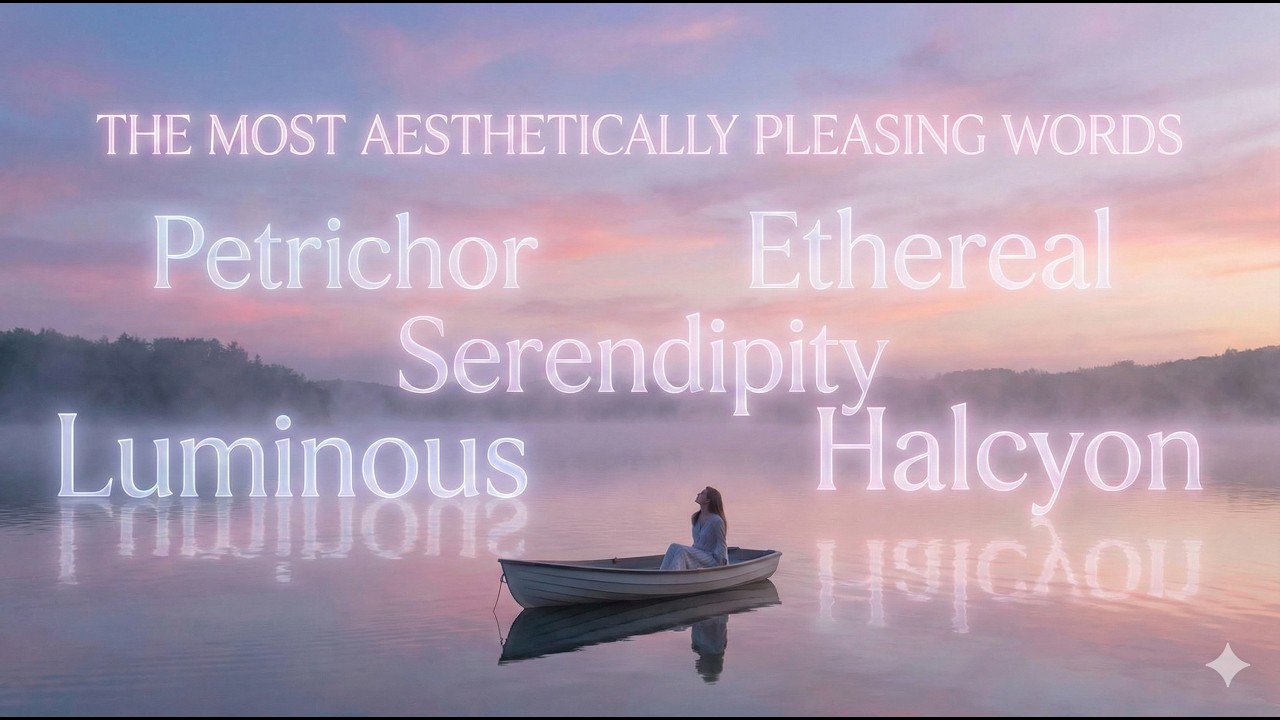 The Most Aesthetically Pleasing Words in English ✨ Sleep & Relax