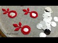 Hand embroidery 2019 | All over Mirror Flower Hand embroidery 2019 | Keya's Craze