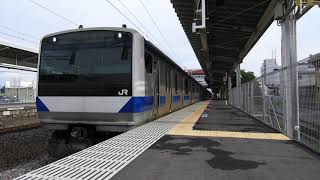 【日暮里からおよそ50km】 JR常磐線E531系0番台水カツK403編成 牛久駅発車