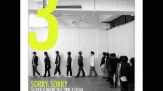 SORRY, SORRY - Super Junior [Full mp3]