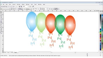 Corel draw Balloon Logo Creation Tutorials