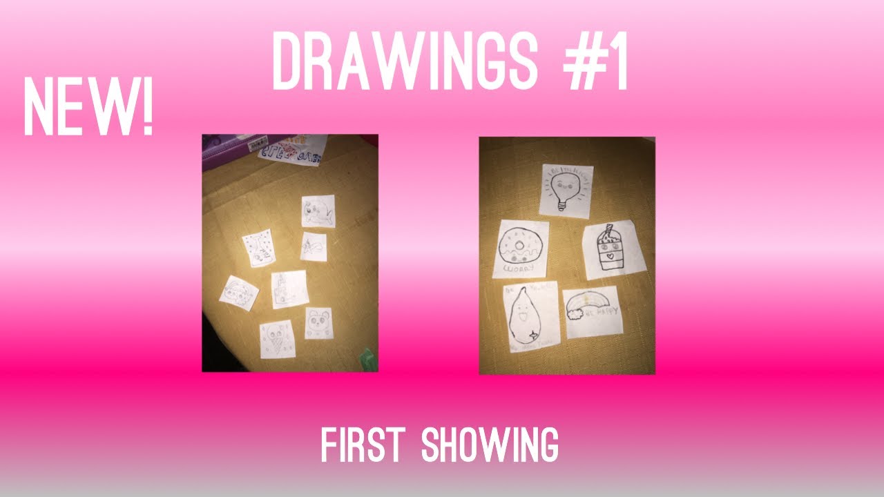 DRAWINGS NUMBER ONE - YouTube