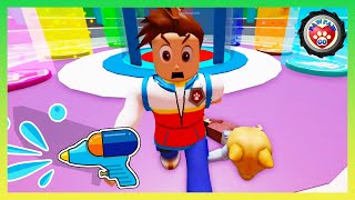 Paw Patrol Lookout Tower Rescues if you can! don't get caught! Roblox
