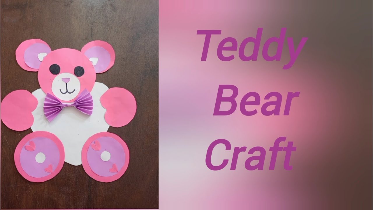 Teddy Bear Craft|| Paper Se Teddy Bear kaise Banaye #papercraft # ...