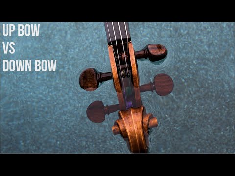 How to Play Up Bow and Down Bow?