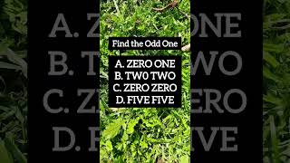 Find The Odd One Visual Logic Challenge Ep.2709