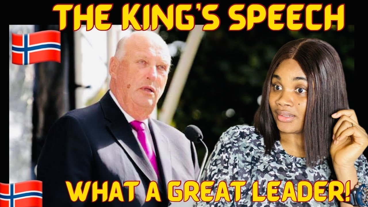 AFRICAN Reacts "THE NORWEGIAN KING'S SPEECH" | Norway is One