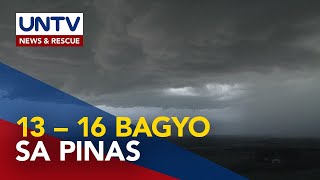 13 Hanggang 16 Na Bagyo, Posibleng Pumasok Sa Bansa Ngayong 2024 — Pagasa