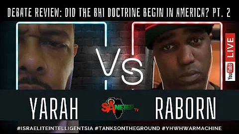 Pt 2 RaBorn Vs  Elder Yarah  Was The Black Hebrew ...