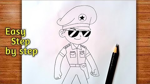 How To Draw Little Singham Easy / Little Singham Drawing / Desh ka Sipahi