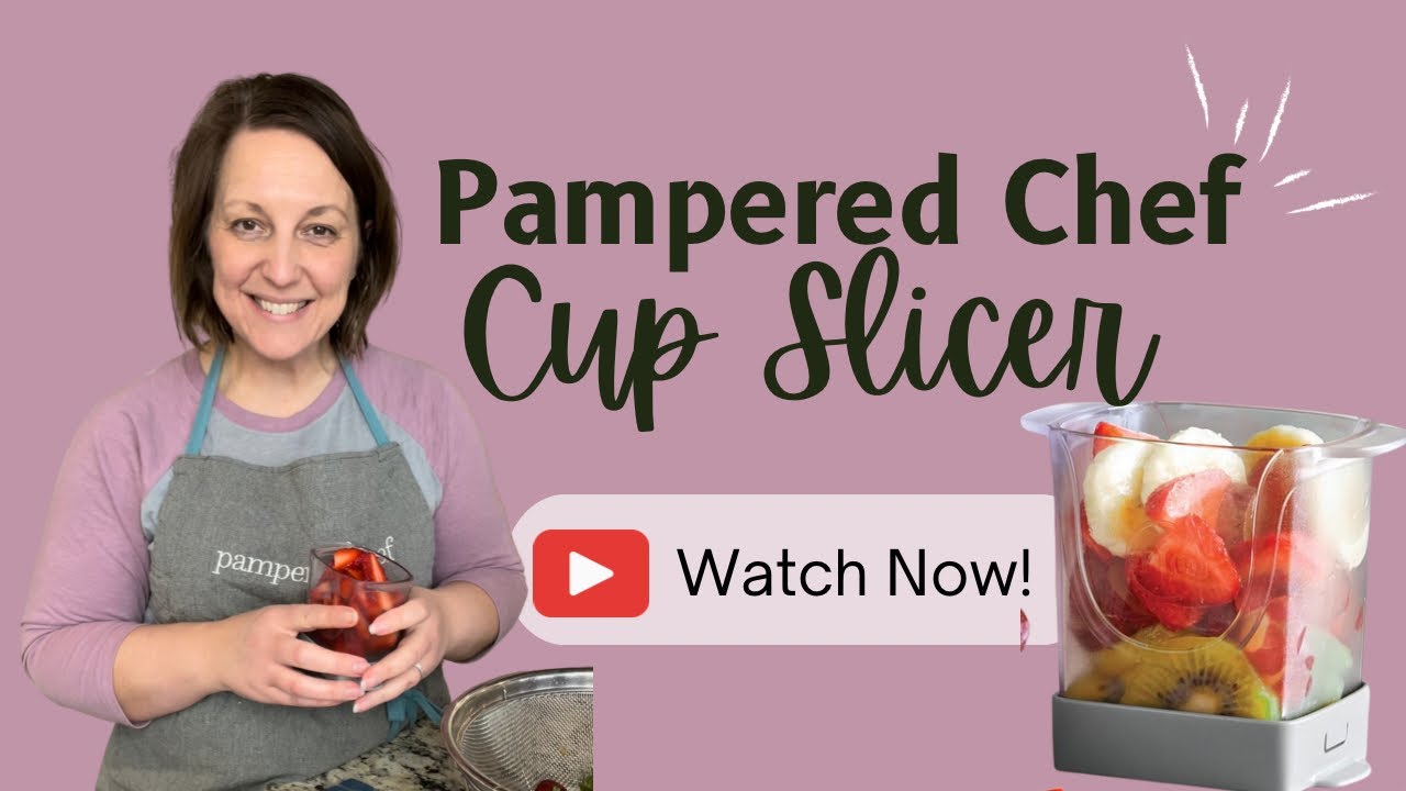 NEW Cup Slicer from Pampered Chef 