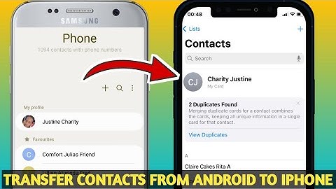 How To Transfer Contacts from Android To iPhone (Step By step Tutorial) 2024