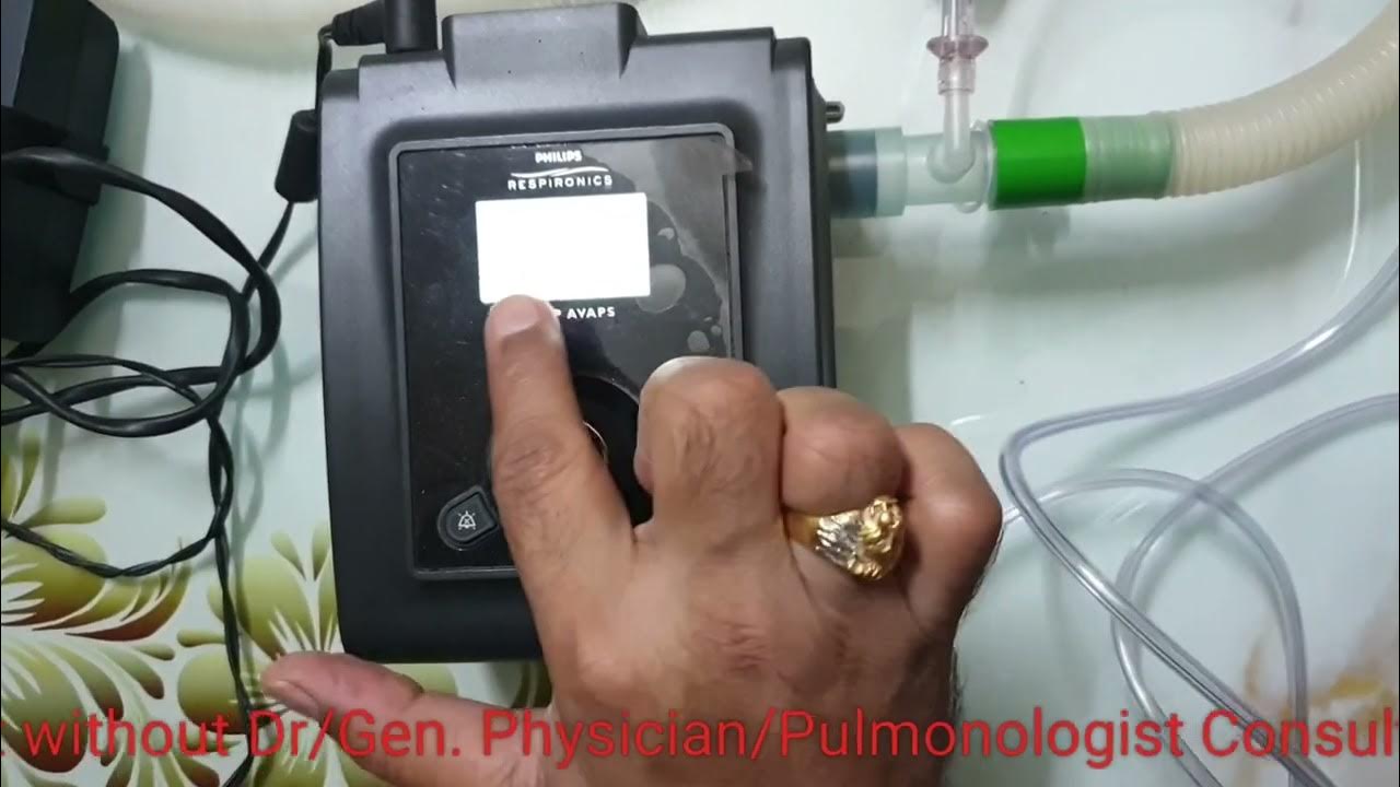 How to Use BIPAP MachineCOPD YouTube