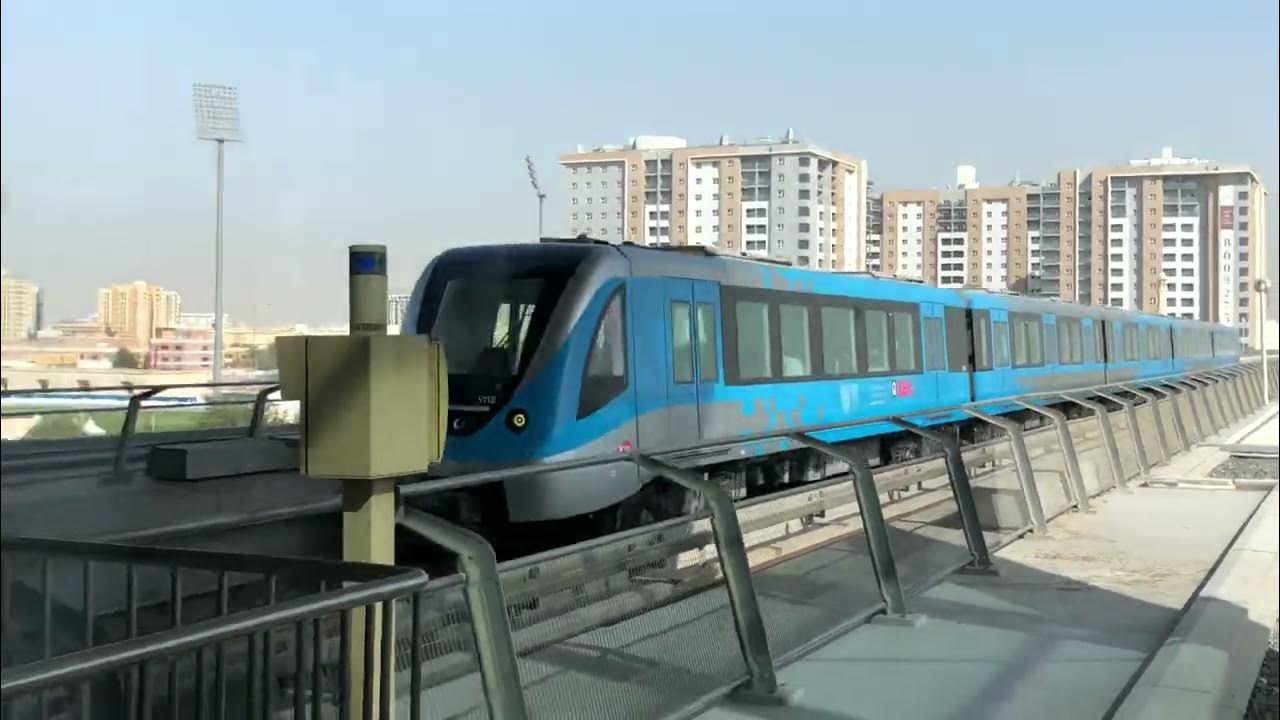 Dubai Metro Alstom Train 27 YouTube
