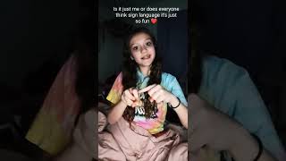 I ❤️ sighed language 😜✨ #slay #yfyp #fyp #subscribe #doyourthing #strangerthings #foryou #slay
