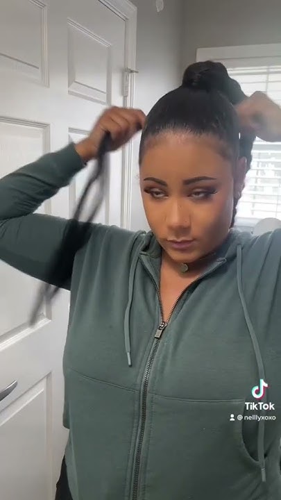  Braided Ponytail Tutorial 💕 - YouTube