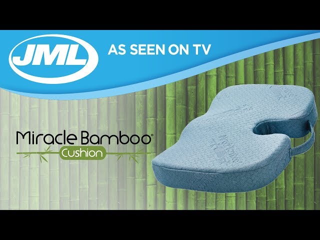 New Bamboo Cushion Ontel Miracle Orthopedic Seat Cushion from Bamboo Cover