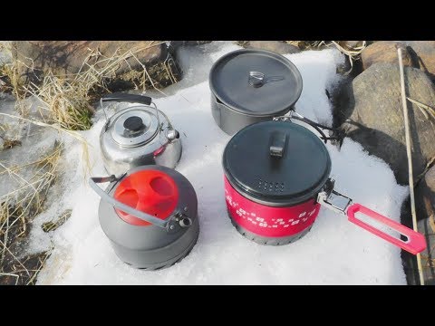 Котелок и кастрюля с радиатором обзор и тесты