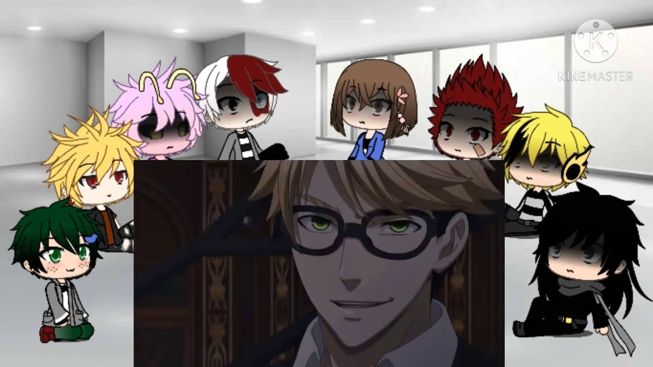 Bnha react to London bridge is falling down Bnha x Black butler