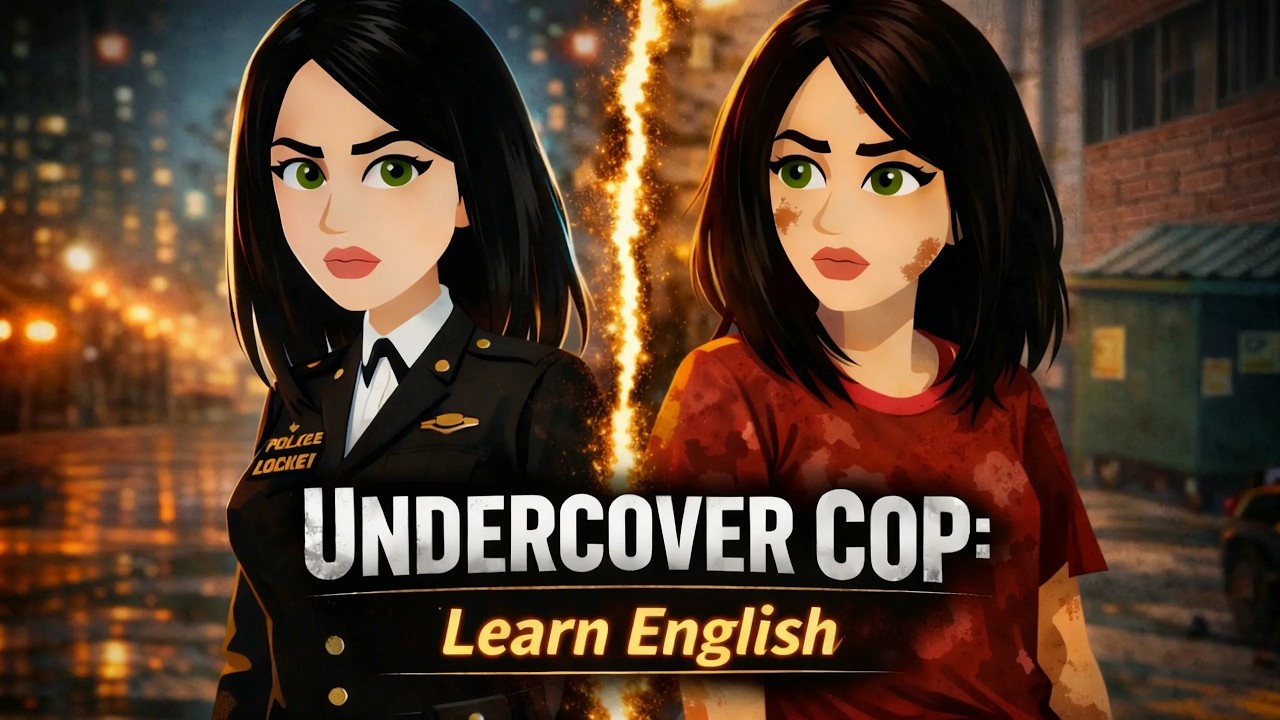 Undercover Cop | English story | Animated stories | Learn English