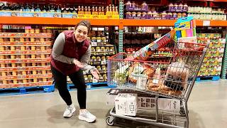Costco And Trader Joes Shop With Me For A Huge Freezer Meal Cooking Day