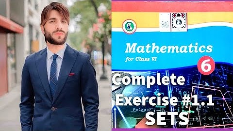 SET UNIT 1 EXERCISE 1.1 | CLASS 6 MATHS SINDH TEXTBOOK BOARD