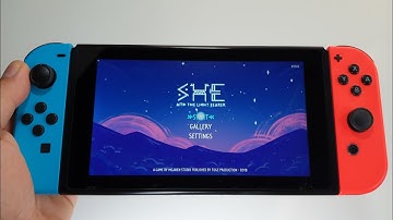 She and the Light Bearer Nintendo Switch handheld gameplay
