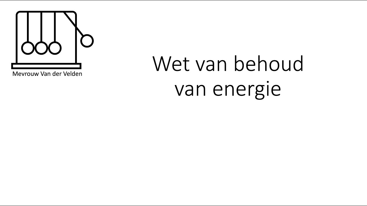 De wet van behoud van energie YouTube De wet van behoud van energie YouTube