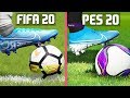 FIFA 20 VS PES 20 GRAPHICS COMPARISON