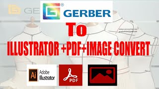 How to convert Gerber Accumark file to illustrator to pdf to image very easy process