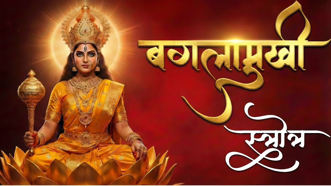 बगलामुखी स्तोत्रम् | Powerful Baglamukhi Stotram | Mahakavach & Durlabh Kavach | Navratri Special
