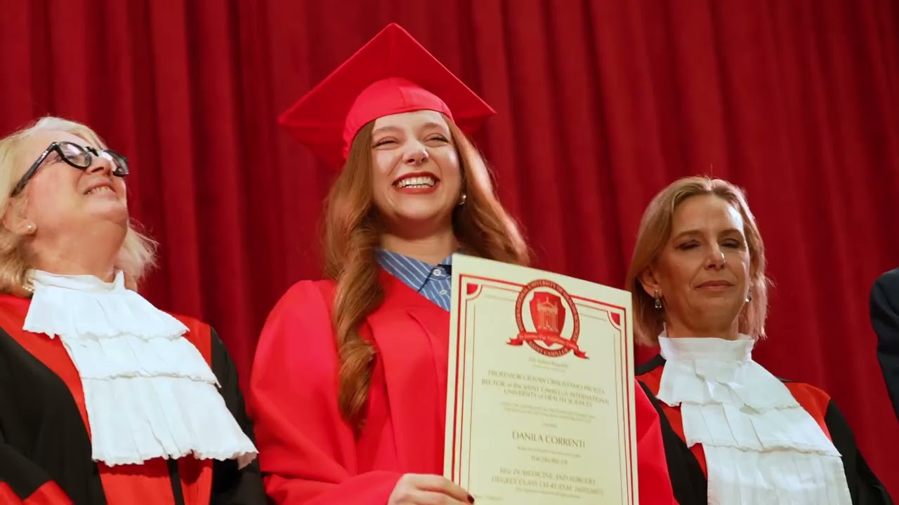 Corso di Laurea in Medicina e Chirurgia UniCamillus - Cerimonia di Consegna dei Diplomi 16 10 2025