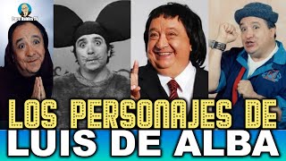 LOS PERSONAJES DE LUIS DE ALBA EN EL CINE Y LA TELEVISIÓN - TRAYECTO COMEDIA