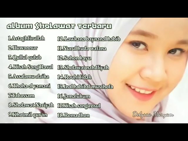 ALBUM COVER SHOLAWAT FITRIANA KAMILA || TANPA IKLAN class=