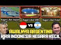 Awalnya Kira Indonesia Negara Kecil ‼️ Begini Kagetnya Argentina Saat Pertama Kali Lihat Indonesia