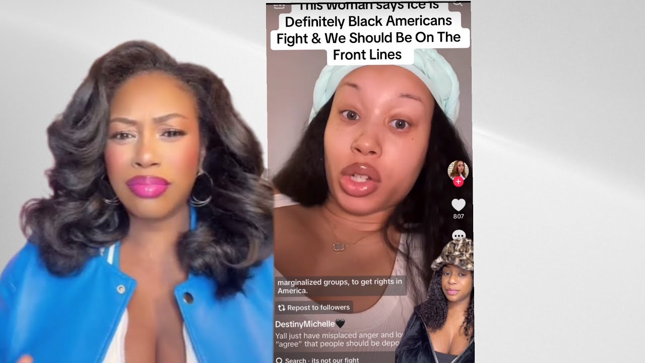 Она сказала, что афроамериканцы должны бороться с льдом, потому что мы следующие.