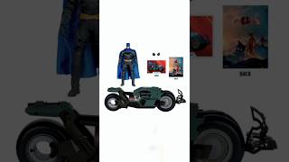 Batman &amp; Batcycle de McFarlane Toys de la película The Flash. #batman #dc #toothfiguars #coleccion