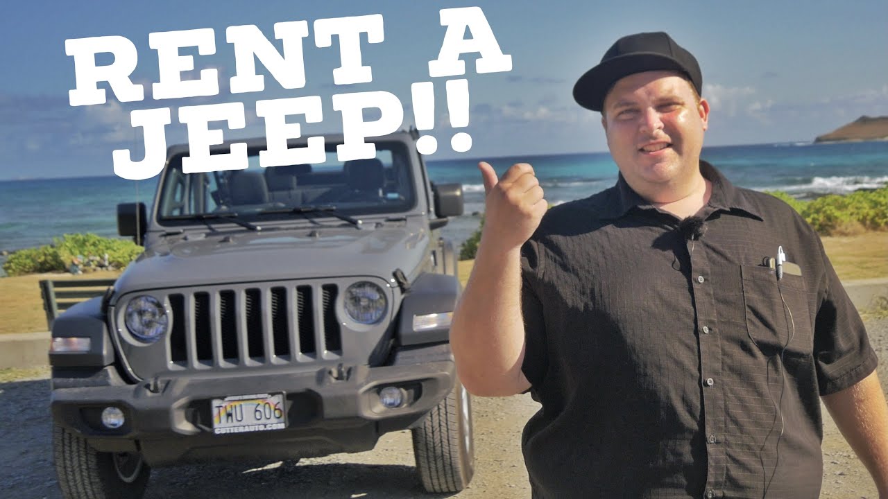 Renting a JEEP and Driving Around OAHU, HAWAII - YouTube