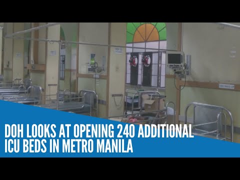 DOH plans to open 240 more ICU beds in NCR