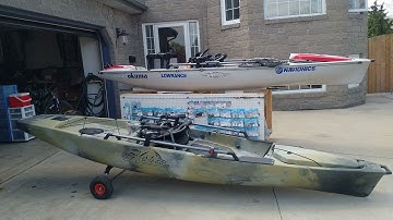 2017 Hobie Pro Angler 14 Camo - before rigging