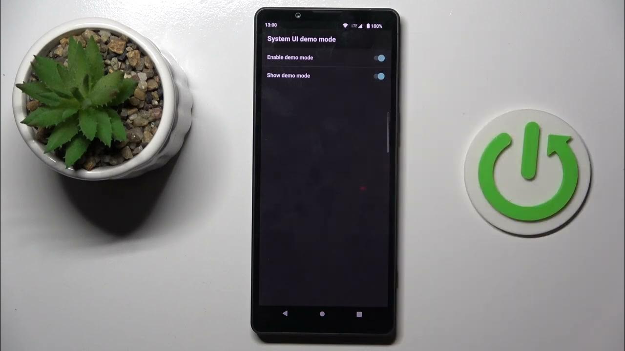how-to-enable-disable-demo-mode-on-sony-xperia-5-v-show-demo-mode