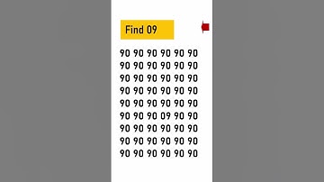 Only 1% Can Find The Odd Number 09