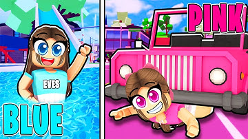 ONE COLOR ONLY Brookhaven HIDE N SEEK! (Roblox)