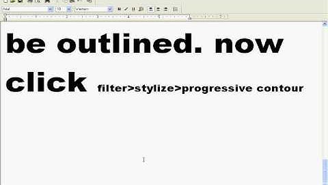 how to add shadow to text without the text visible in Photofiltre