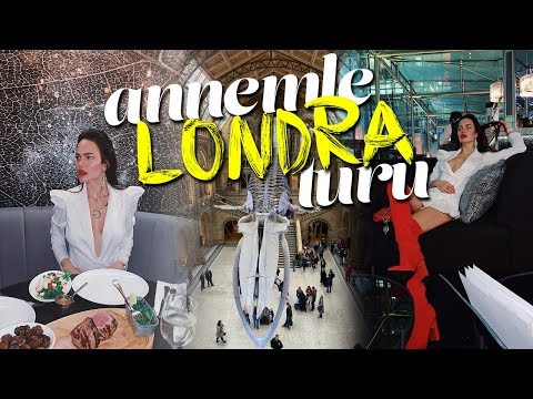 VLOG 39 | ANNEMLE LONDRA TURU - Doğum Günü Sürprizi