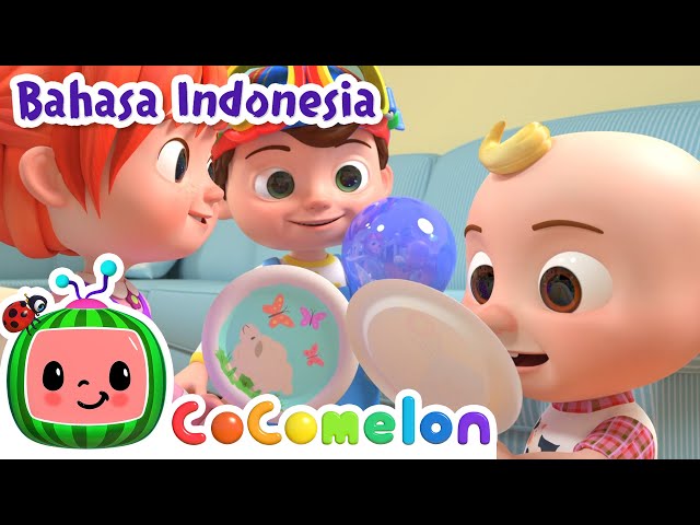 🌧️Hujan Pergilah - Versi Dalam Ruangan | CoComelon Bahasa Indonesia - Lagu Anak | Nursery Rhymes class=