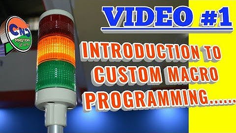 Video #1 Introduction To Custom Macro Programming